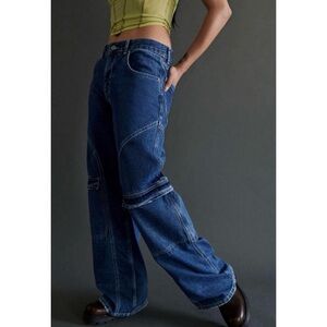 Urban Outfitters Baggy Wide Leg Jeans
